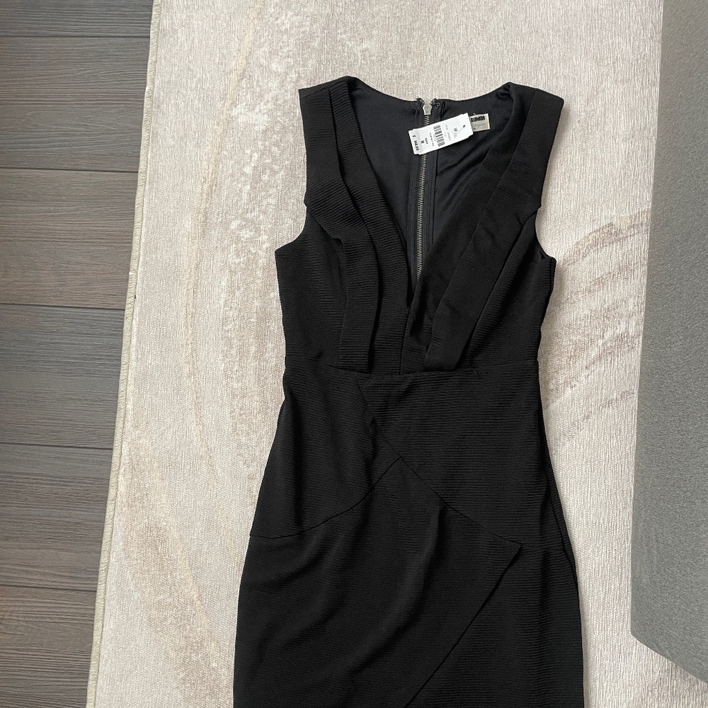 Black cocktail dress